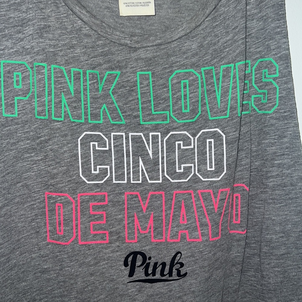 Victoria’s Secret PINK brand tank top. Cinco de Mayo.